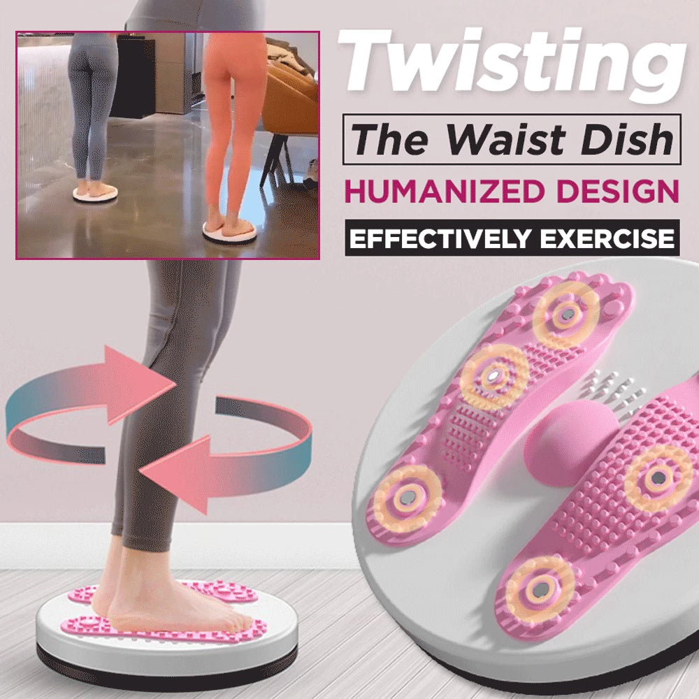 Twisting The Waist Dish Female Body Equipment Weight Loss Artifact Thin Waist Twisting Dance Machine Sports Fitness Equipment