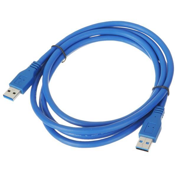 USB 3.0 AM/AM Connecting Cable (150cm) Blue