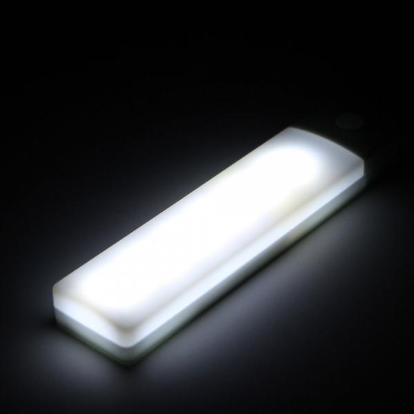 6 LED Closet Wall Night Light Motion Sensor Auto PIR USB White Light