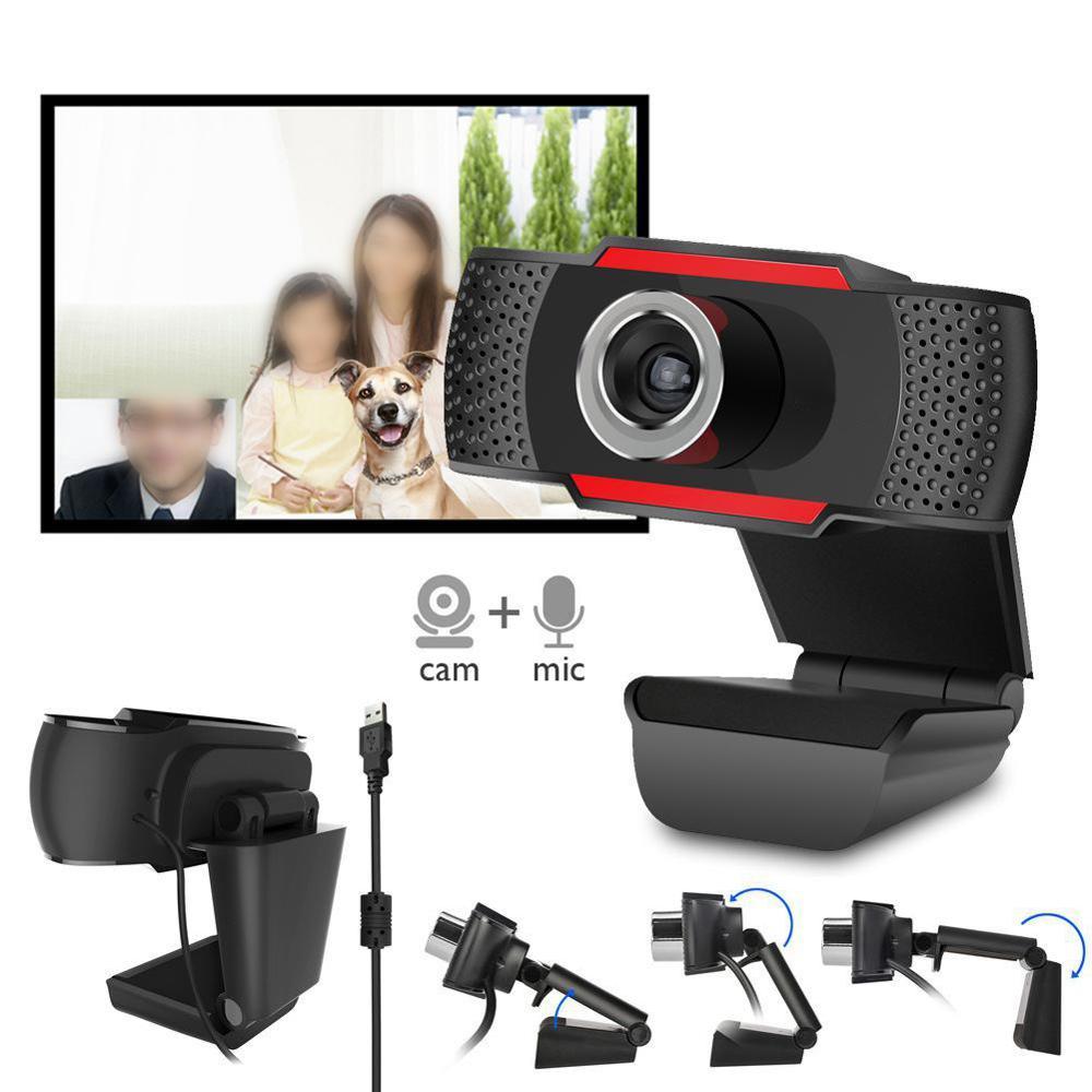 USB Web Camera 1080P 720P HD 5MP Camera Webcams Built-In Sound-absorbing Microphone