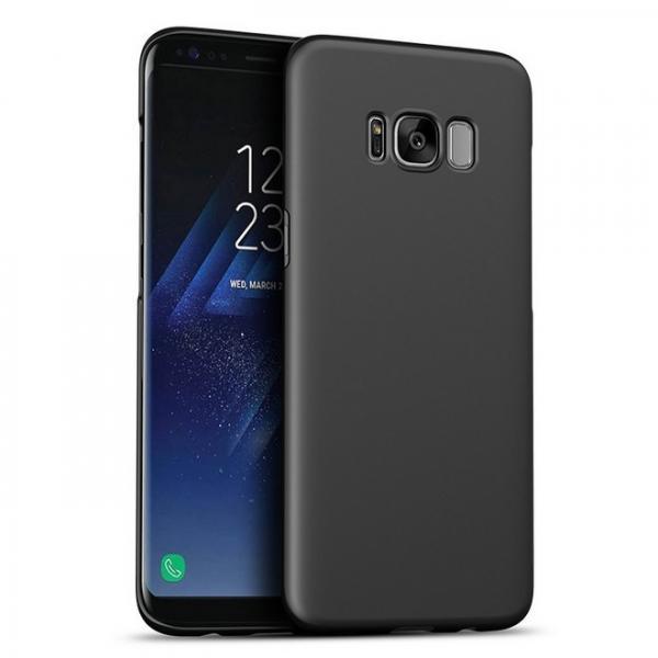 Ultra Thin Silky Hard PC Back Case Cover for Samsung Galaxy S8 Plus Black - stringsmall