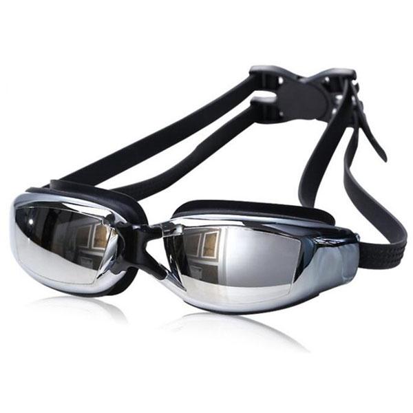 200 Degrees Myopia Waterproof Anti-fog UV Protection Goggles - Black