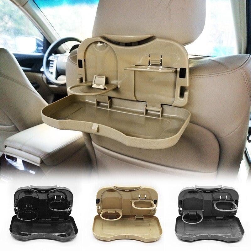 Universal Car Folding Dining Table Stand Drink Food Cup Tray Car Accessories Holder Auto Interior Organizer Holder Car-styling