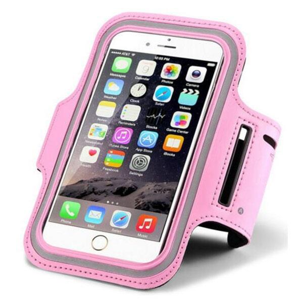 Sports Running Gym Cellphone Bag ArmBand Case for iPhone6/6S Plus Pink