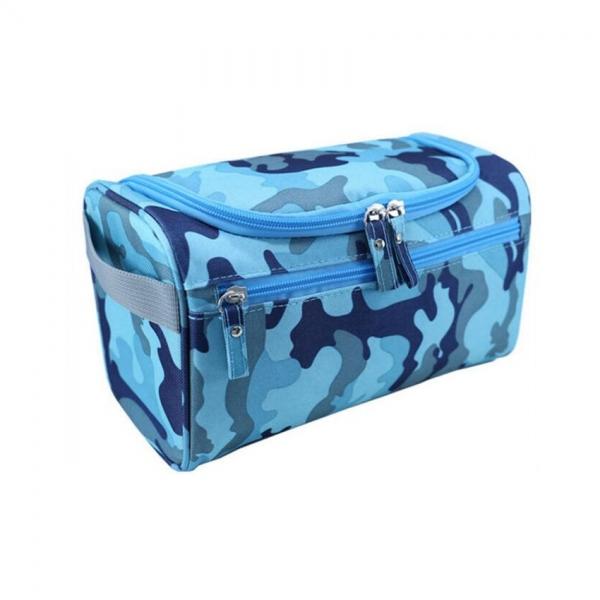 Waterproof Unisex Hanging Makeup Nylon Travel Organizer Cosmetic Bag Camouflage