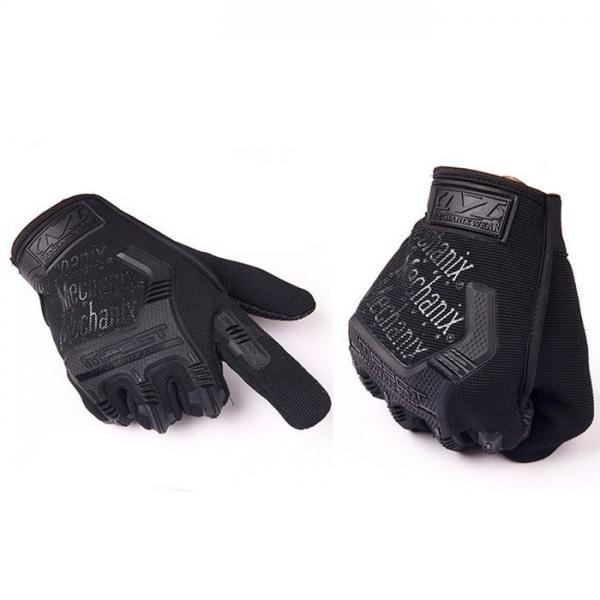 Winter Outdoor Paintball Shooting Full Finger Motocycel Bicycle Gloves Black XL