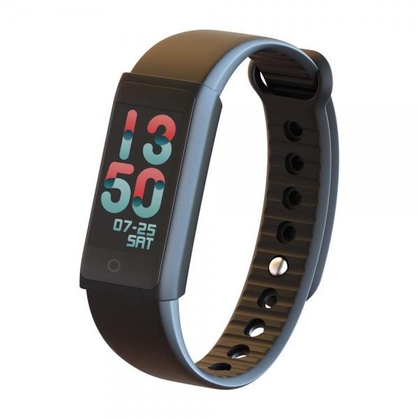 X6S Bluetooth Smart Bracelet Heart Rate Blood Pressure Monitor Wristband Black