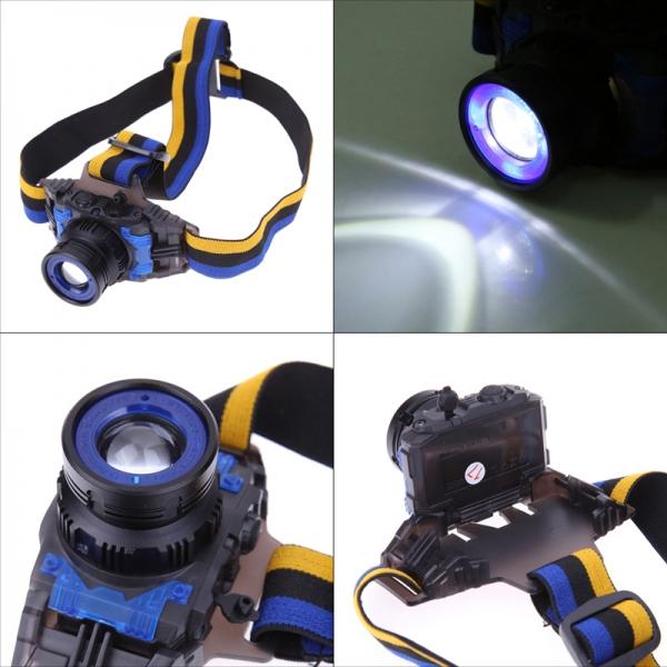 Q5 LED Waterproof Headlight Built-in Lithium Battery 3 Modes
