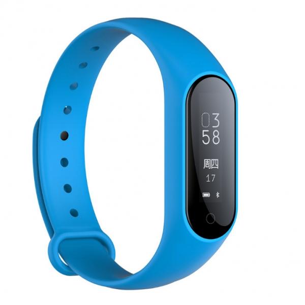 OLED Y2 Plus Smart Bracelet Bluetooth Watch Wristband Sport Fitness Blue