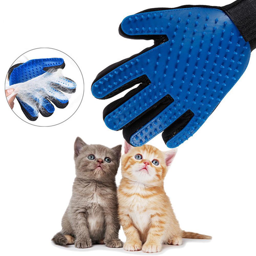 1PC Cat Hair Remove Gloves Cat Grooming Glove Pet Dog Cleaning Deshedding  Brush Gloves Effective Massage Dog Combs