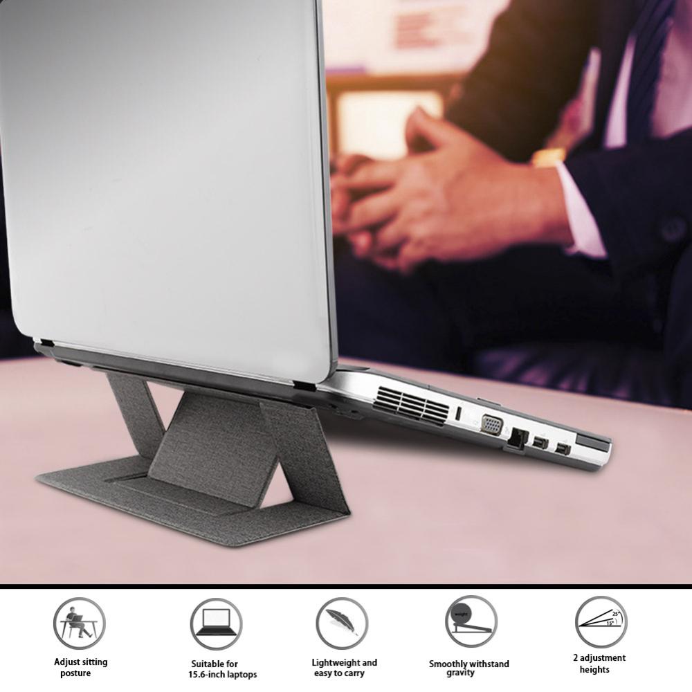 Portable Ultra Slim Laptop Stand Holder Bracket Lightweight Easy Installation and Disassemble