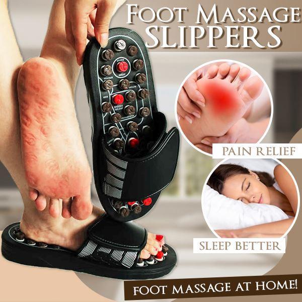 Feet Massage Slippers Foot Reflexology Acupuncture Therapy Massager Walk Stone Shoes Acupuncture Cobblestone Massageador Sandal