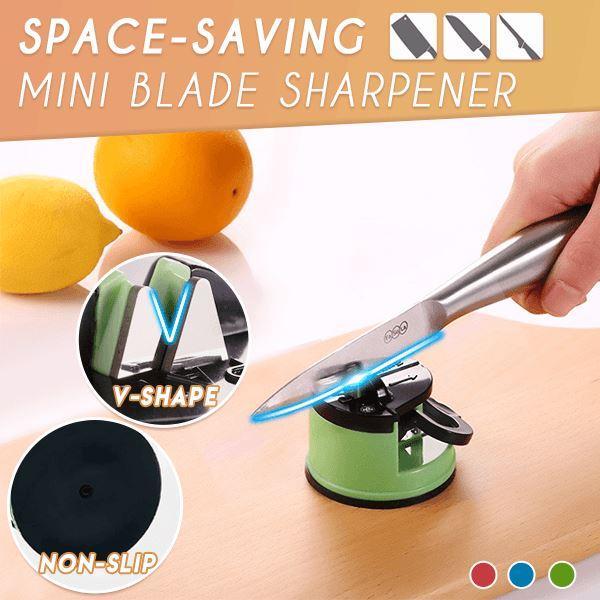 Mini Knife Sharpener Sharpening Tool Easy And Safe To Sharpens Kitchen Chef Knives Household Knives Blades Sharpener Suction Pad