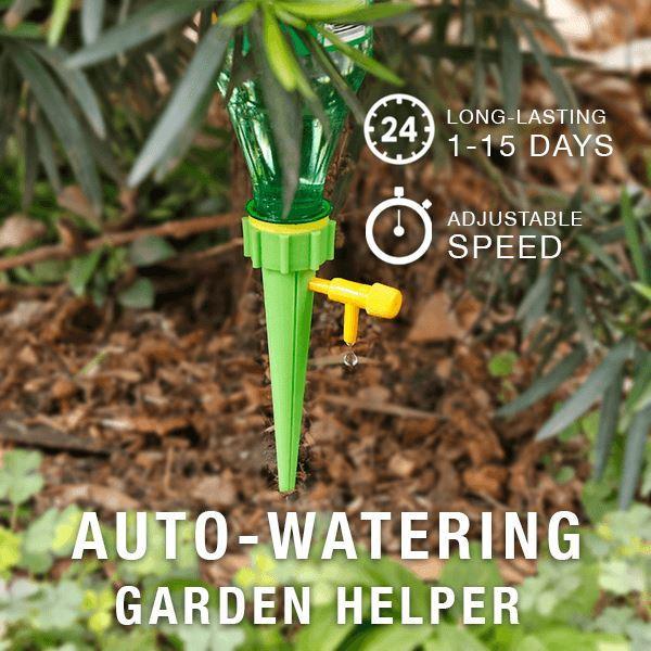 4Pcs Auto Drip Irrigation Watering System Automatic Watering Spike for Plants Flower Indoor Household Waterers Bottle