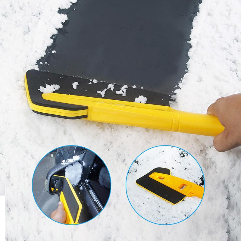 Car Snow Shovel Multifunctional Snow Shovel Long Rod Deicing Ice Sweep Tool Ouick Snow Removal Brush For Winter Car Accessories