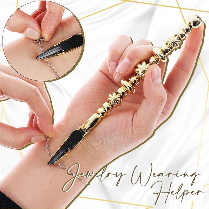 Easy Jewelry Wearing Aid Bracelet Clip for Writband Lock Helper Practical