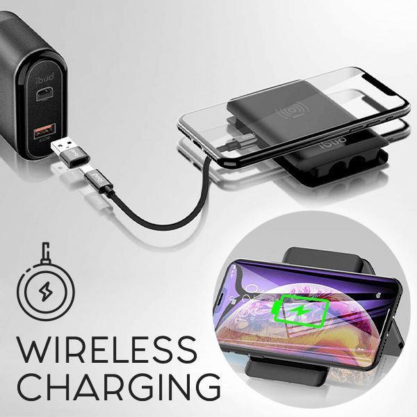 Multifunctional Data Cable Storage Universal Smart Adaptor Card Storage Wireless Charging Usb Boxes