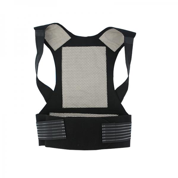 Self-Heating Magnetic Therapy Belt Waist Support Knee Pad Shoulders Sweater Vest Waistcoat Warm Back Pain Treatment Health Care - M
